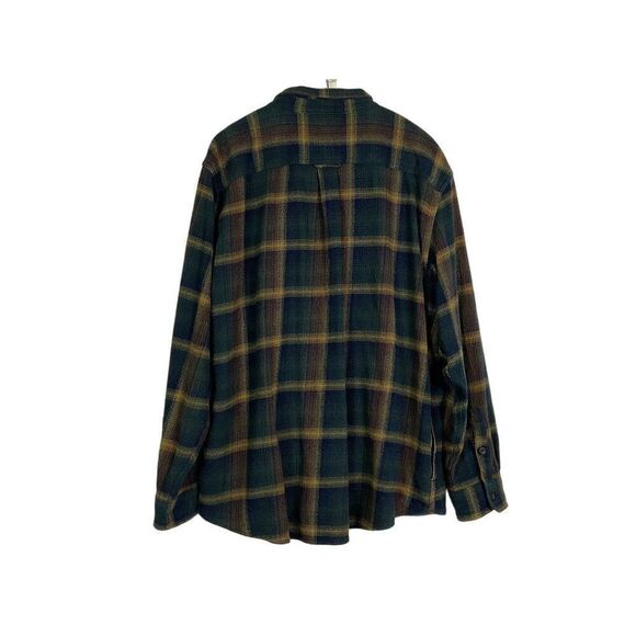 Orvis Men's Classic Collection Plaid Flannel Button-Up Shirt/Shacket w/Pockets - Picture 5 of 12